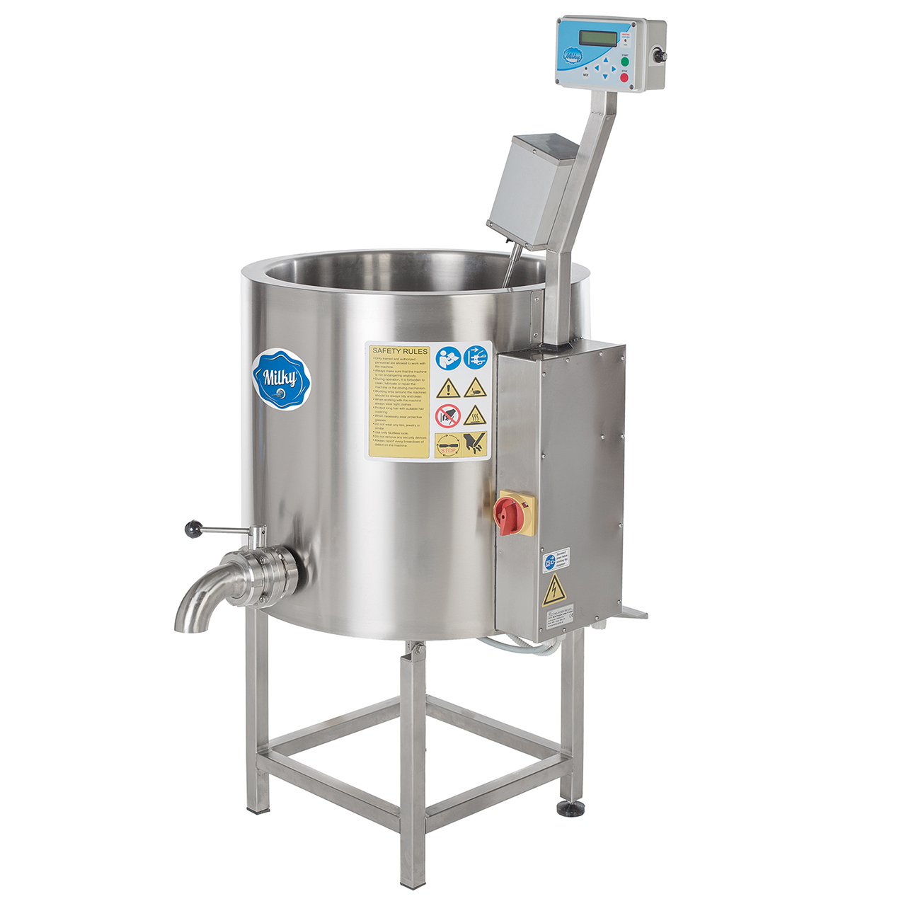 Milky Pasteurisator, Kse- und Joghurtkessel