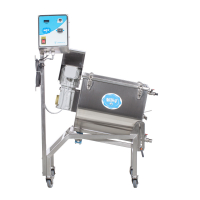 Milky Buttermaschine FJ 55, 230V mit Kippmechanismus